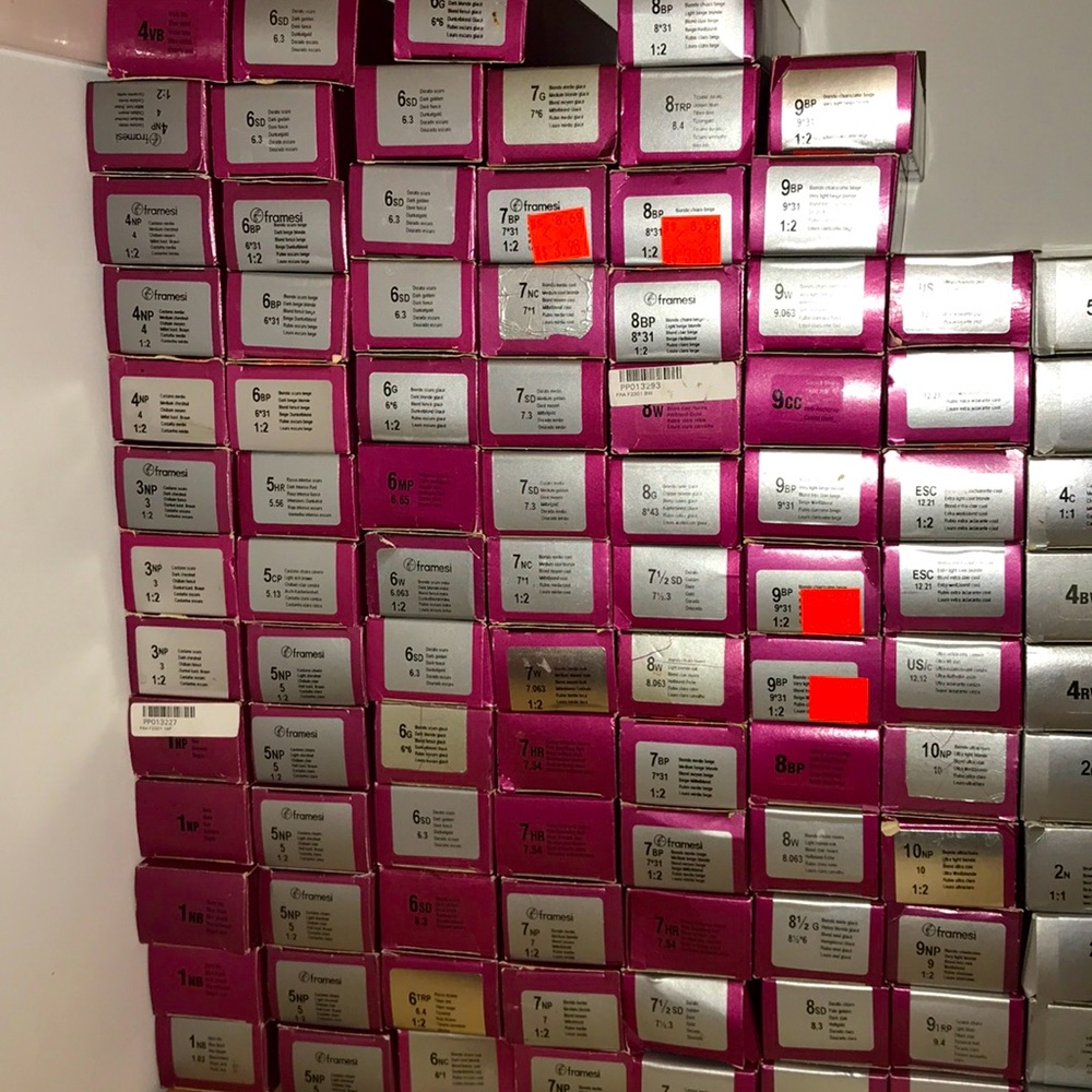 Brand New Framesi Framcolor 2001